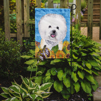 Bichon Frise Flag Garden Size