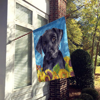 Labrador Flag Canvas House Size