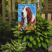 Basset Hound Flag Garden Size