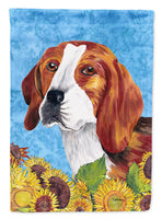 Beagle Flag Canvas House Size