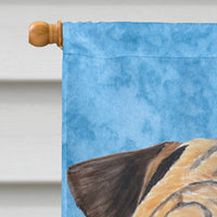 Pug Flag Canvas House Size