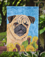 Pug Flag Garden Size