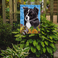 Border Collie Flag Garden Size