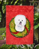 Bichon Frise Flag Garden Size