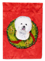 Bichon Frise Flag Garden Size