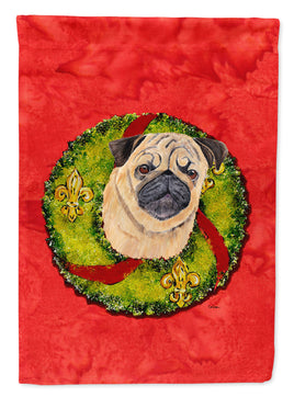 Pug Flag Garden Size