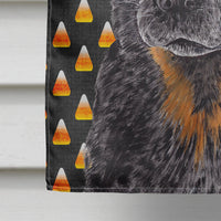 Australian Cattle Dog Candy Corn Halloween Portrait Flag Canvas House Size