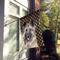 Belgian Tervuren Candy Corn Halloween Portrait Flag Canvas House Size