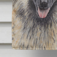 Belgian Tervuren Candy Corn Halloween Portrait Flag Canvas House Size