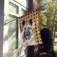 Belgian Tervuren Fall Leaves Portrait Flag Canvas House Size