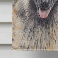 Belgian Tervuren Fall Leaves Portrait Flag Canvas House Size