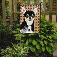 Chihuahua Fall Leaves Portrait Flag Garden Size