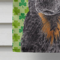 Australian Cattle Dog St. Patrick's Day Shamrock  Flag Canvas House Size