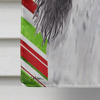 Springer Spaniel Candy Cane Holiday Christmas Flag Canvas House Size