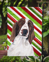 Welsh Springer Spaniel Candy Cane Holiday Christmas Flag Garden Size