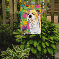 Bulldog English Easter Eggtravaganza Flag Garden Size