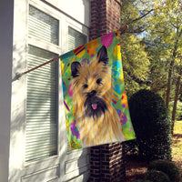 Cairn Terrier Easter Eggtravaganza Flag Canvas House Size