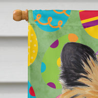 Cairn Terrier Easter Eggtravaganza Flag Canvas House Size