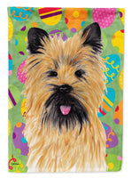 Cairn Terrier Easter Eggtravaganza Flag Canvas House Size