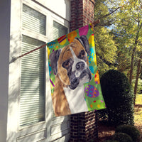 Boxer Easter Eggtravaganza Flag Canvas House Size