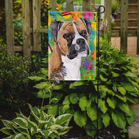 Boxer Easter Eggtravaganza Flag Garden Size