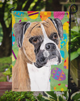 Boxer Easter Eggtravaganza Flag Garden Size