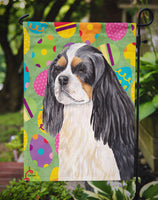 Cavalier Spaniel Easter Eggtravaganza Flag Garden Size