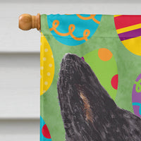 Australian Cattle Dog Easter Eggtravaganza Flag Canvas House Size