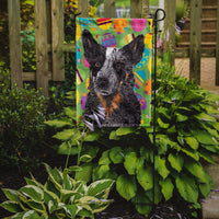 Australian Cattle Dog Easter Eggtravaganza Flag Garden Size