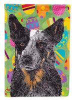 Australian Cattle Dog Easter Eggtravaganza Flag Garden Size