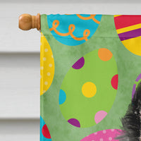 Belgian Sheepdog Easter Eggtravaganza Flag Canvas House Size