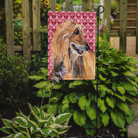 Afghan Hound Hearts Love and Valentine's Day Flag Garden Size SC9503GF