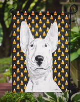 Bull Terrier Halloween Candy Corn Flag Garden Size