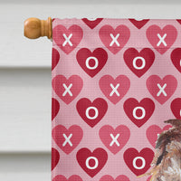 Boykin Spaniel Valentine's Love Flag Canvas House Size