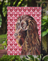 Boykin Spaniel Valentine's Love Flag Garden Size