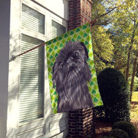 Brussels Griffon St Patrick's Irish Flag Canvas House Size