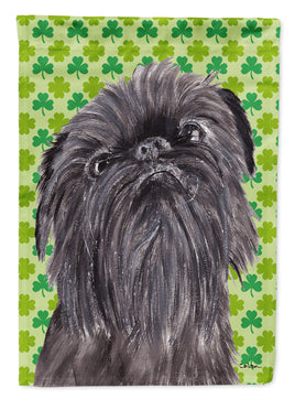 Brussels Griffon St Patrick's Irish Flag Canvas House Size