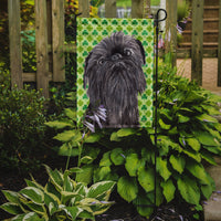 Brussels Griffon St Patrick's Irish Flag Garden Size