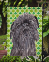 Brussels Griffon St Patrick's Irish Flag Garden Size