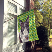 Bull Terrier St Patrick's Irish Flag Canvas House Size