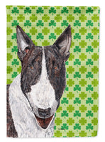 Bull Terrier St Patrick's Irish Flag Canvas House Size