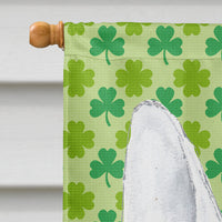 Bull Terrier St Patrick's Irish Flag Canvas House Size