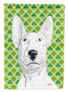 Bull Terrier St Patrick's Irish Flag Canvas House Size