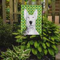 Bull Terrier St Patrick's Irish Flag Garden Size