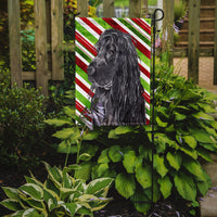 English Cocker Spaniel Candy Cane Christmas Flag Garden Size