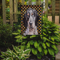 Blue Tick Coonhound Candy Corn Halloween Flag Garden Size SC9649GF