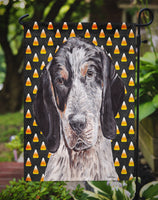 Blue Tick Coonhound Candy Corn Halloween Flag Garden Size SC9649GF