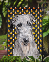 Scottish Deerhound Candy Corn Halloween Flag Garden Size SC9658GF