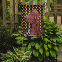 Redbone Coonhound Candy Corn Halloween Flag Garden Size SC9659GF