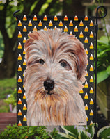 Norfolk Terrier Candy Corn Halloween Flag Garden Size SC9664GF